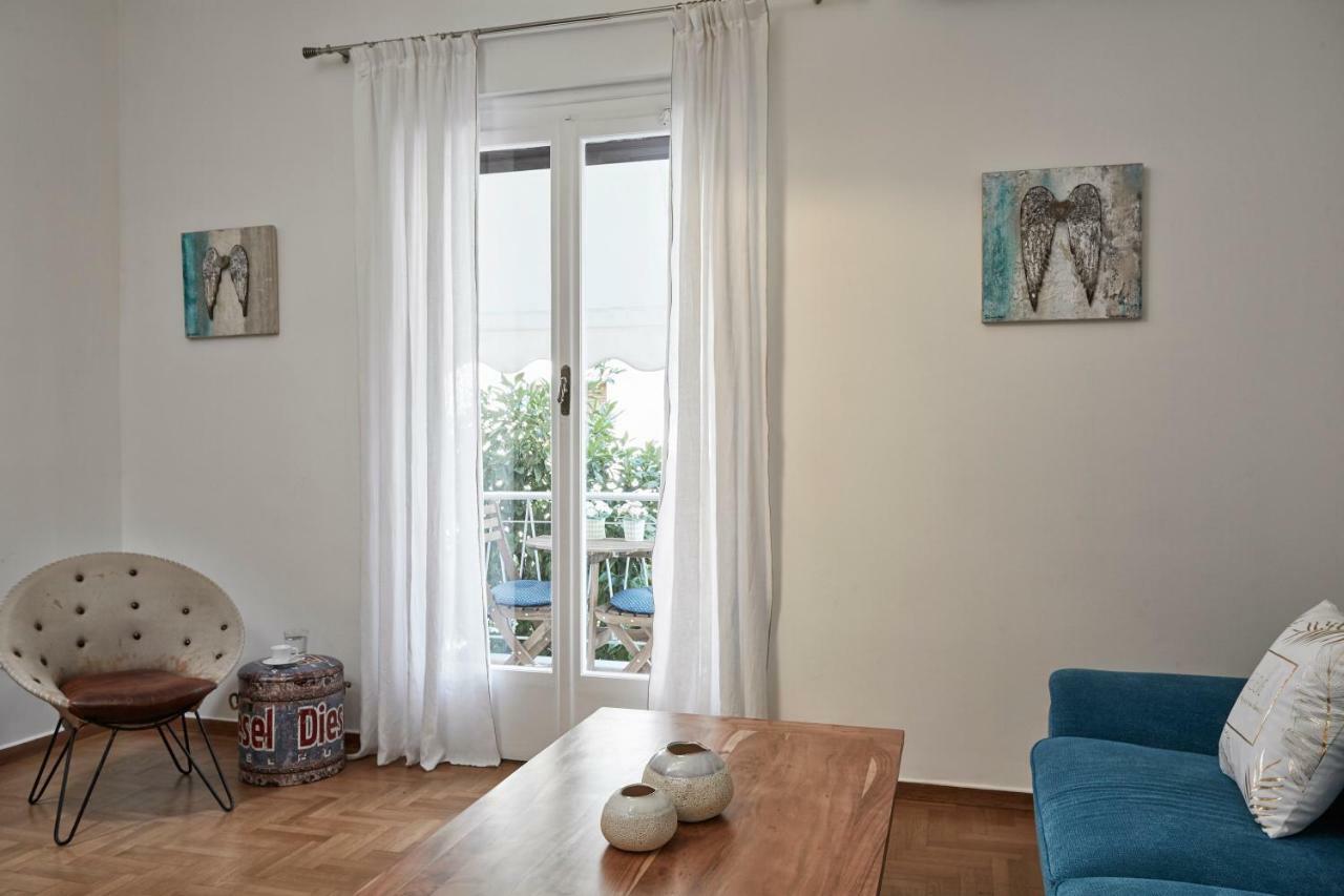 Cozy And Bright 2Bd Apartment In Kolonaki Atenas Exterior foto